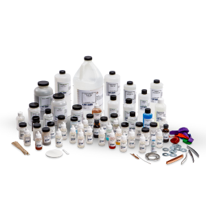 all the materials included in the single and class set chemical package